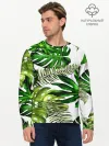 Мужской лонгслив базовый / ГАВАЙСКИЕ ЛИСТЬЯ