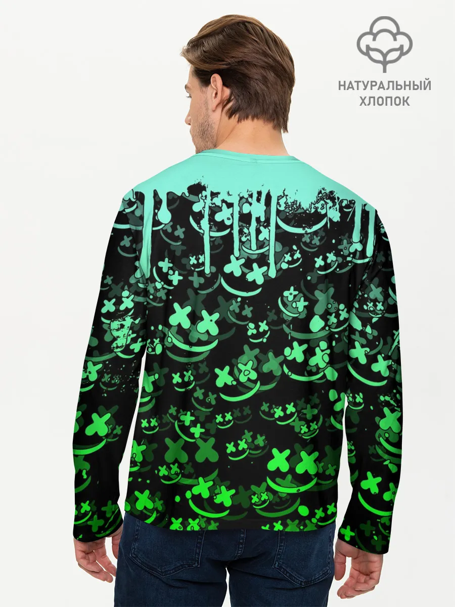 Мужской лонгслив базовый / MARSHMELLO