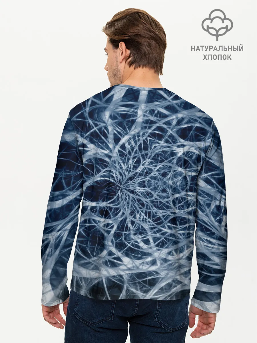 Мужской лонгслив базовый / Нервная система
