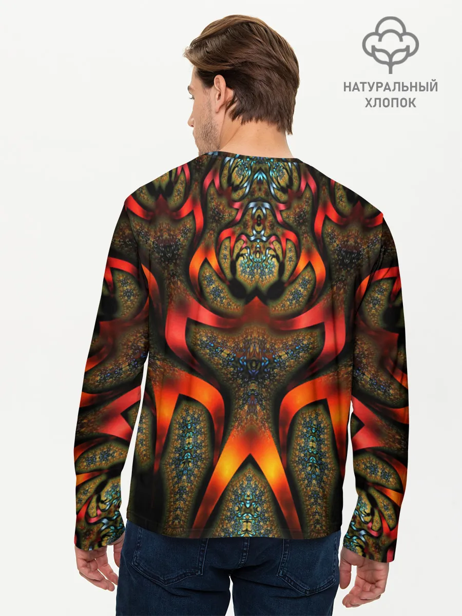 Мужской лонгслив базовый / ДИКИЙ УЗОР