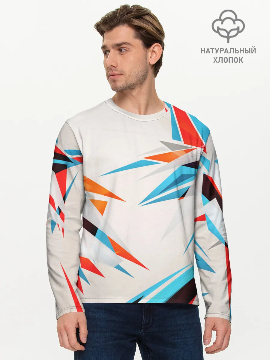 Мужской лонгслив базовый / ОСКОЛКИ