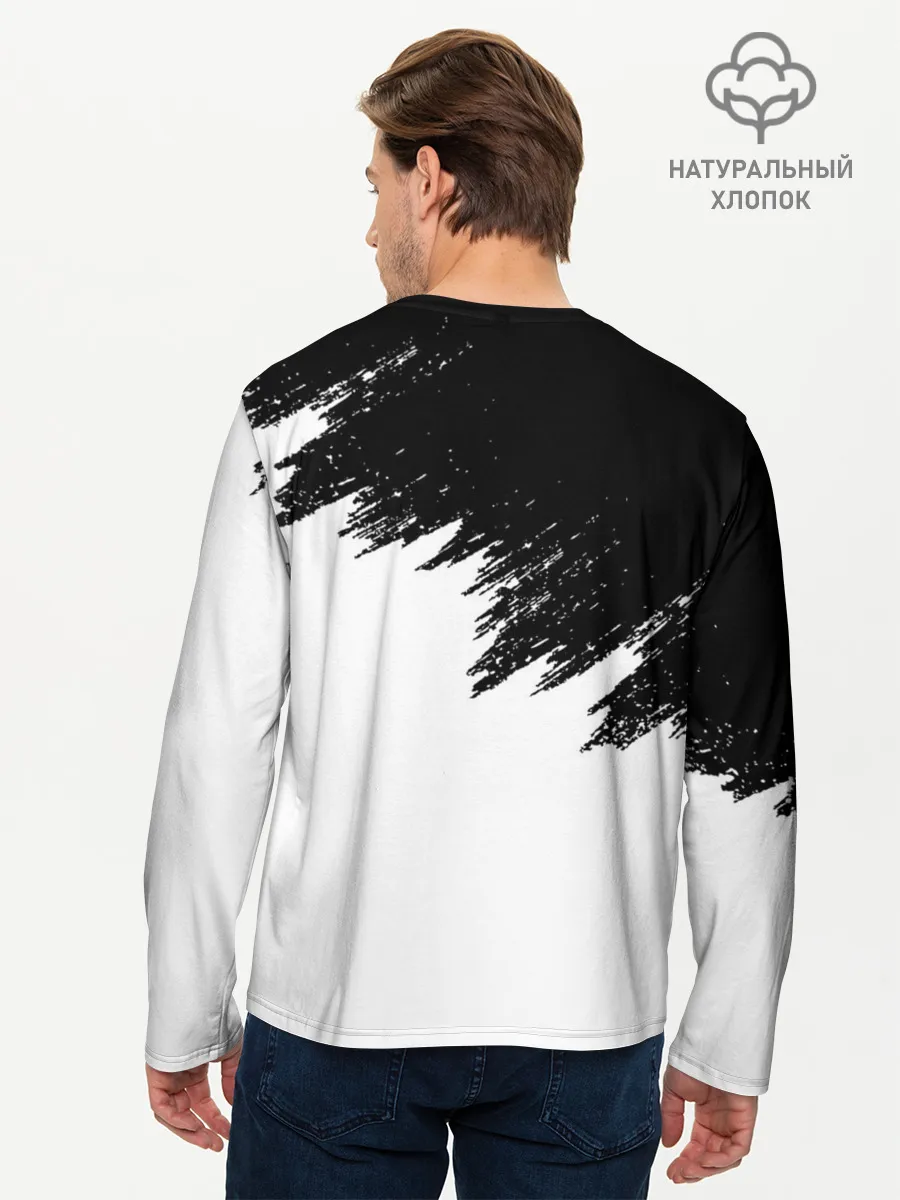 Мужской лонгслив базовый / КРАСКА И НИЧЕГО ЛИШНЕГО!