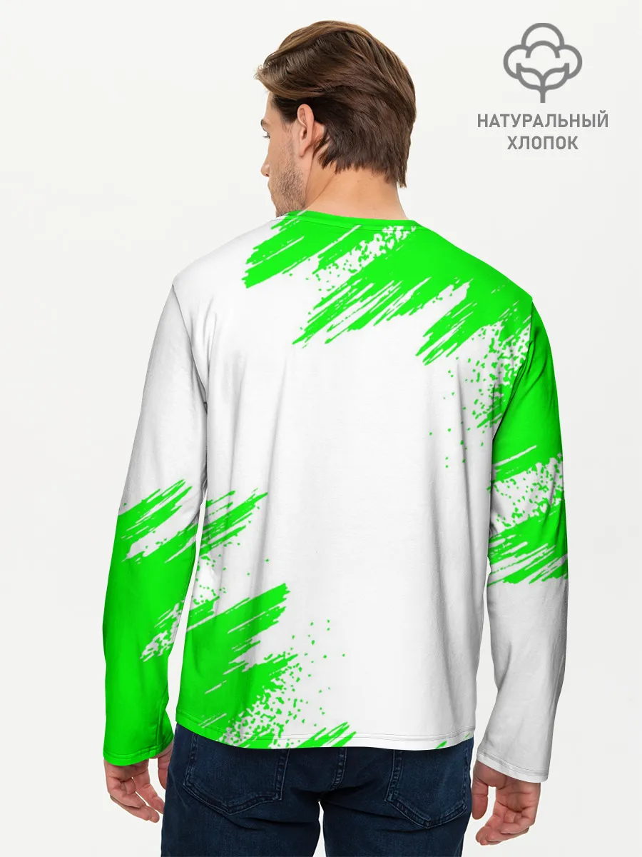 Мужской лонгслив базовый / MINECRAFT CREEPER