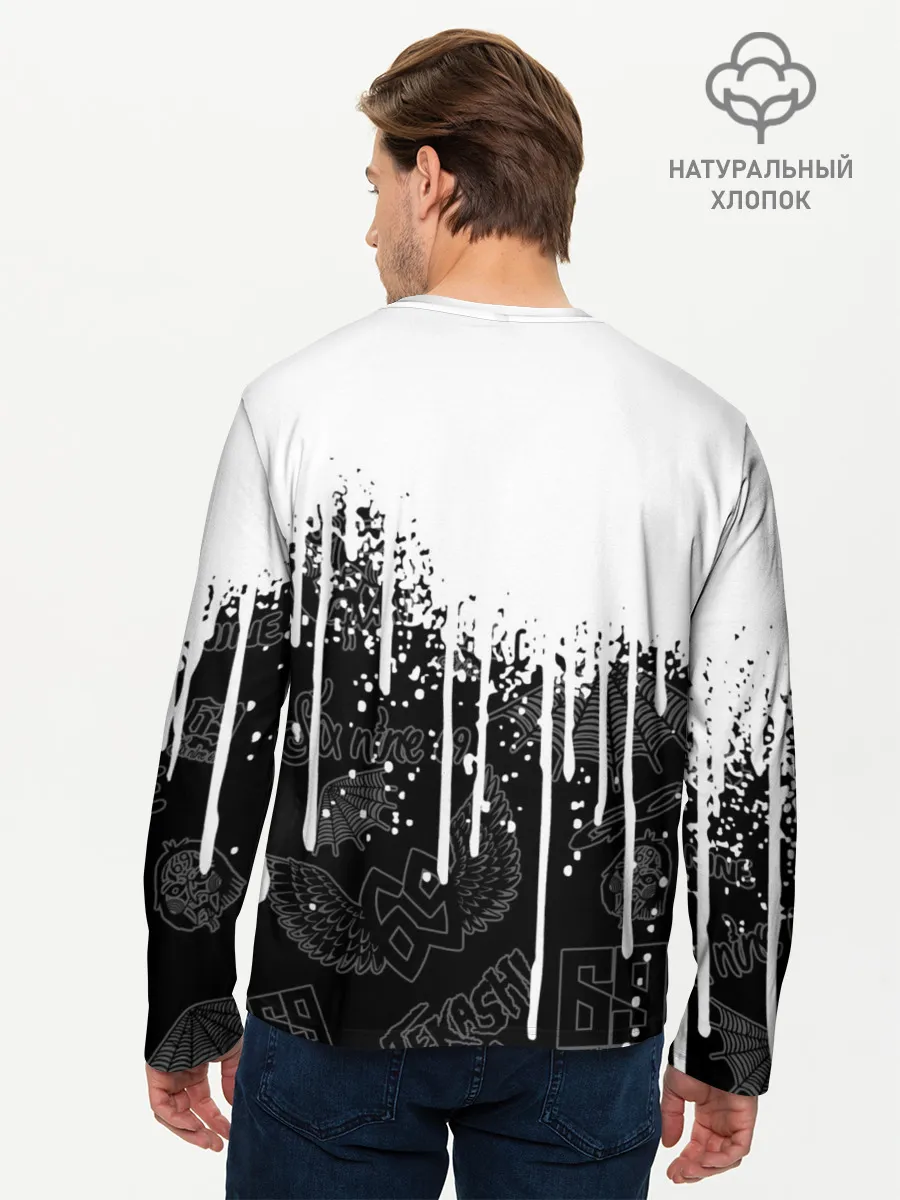 Мужской лонгслив базовый / 6ix9ine.