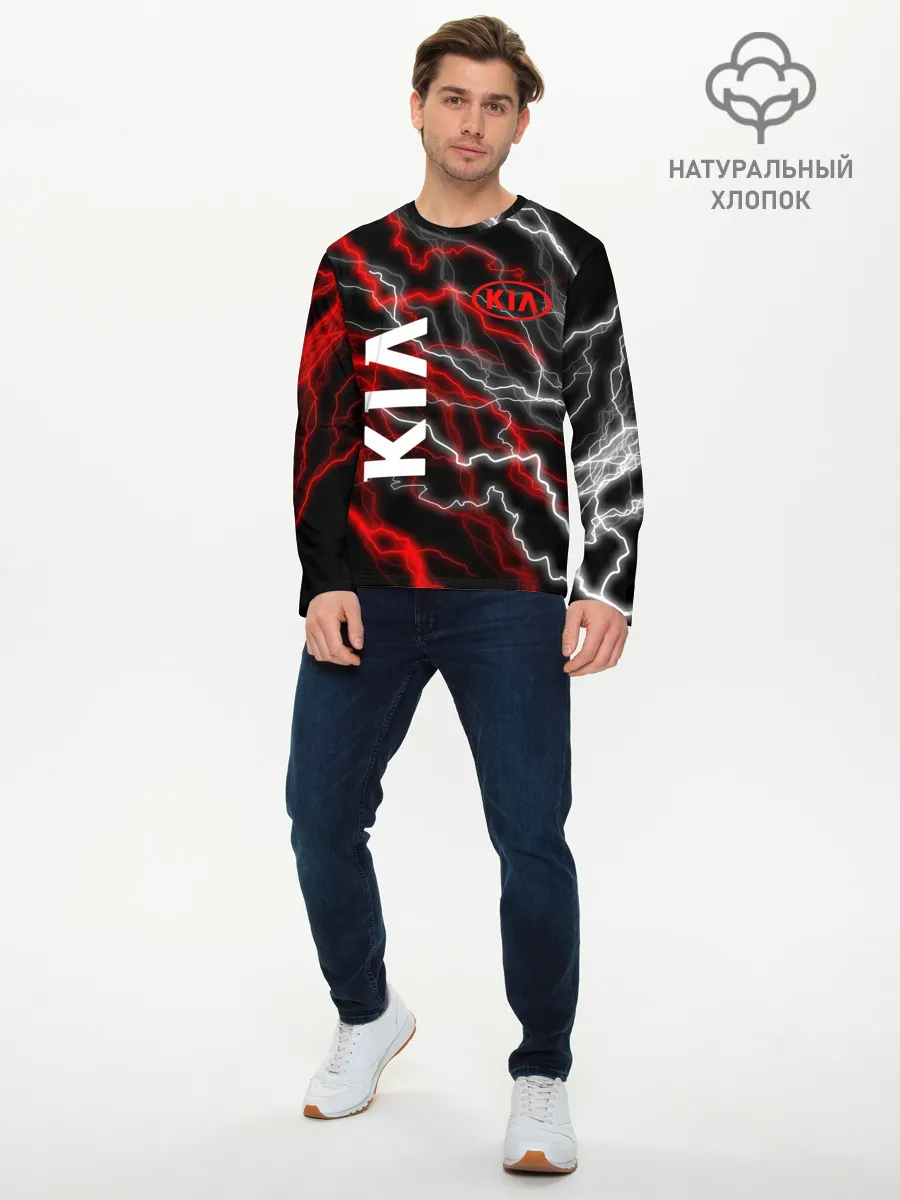 Мужской лонгслив базовый / KIA.
