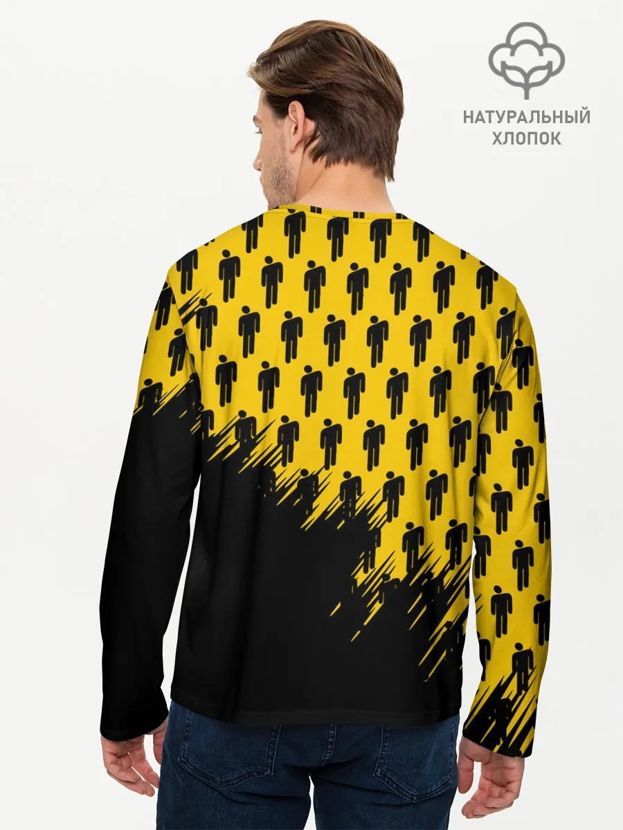 Мужской лонгслив базовый / Billie Eilish.