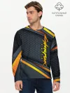 Мужской лонгслив базовый / Cyberpunk 2077