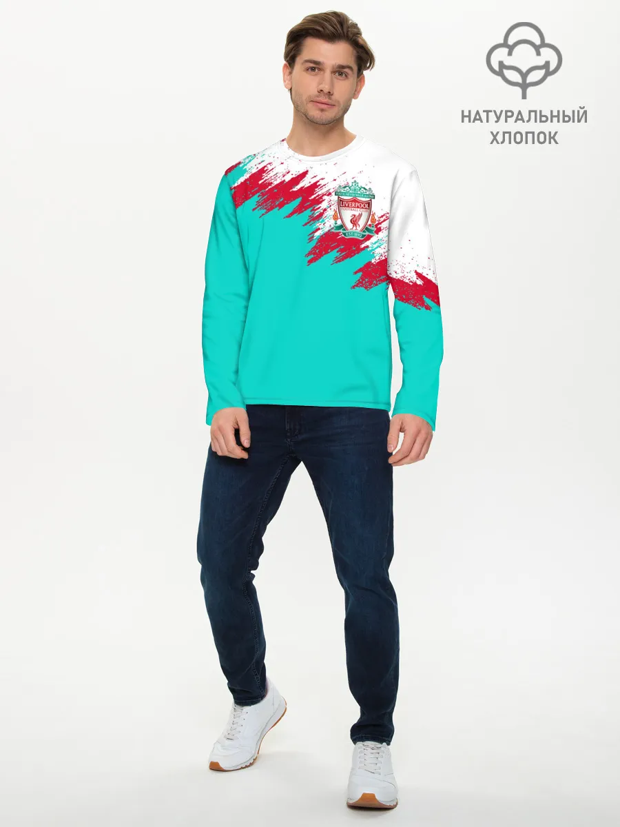 Мужской лонгслив базовый / LIVERPOOL | ЛИВЕРПУЛЬ