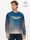 Мужской лонгслив базовый / aston martin