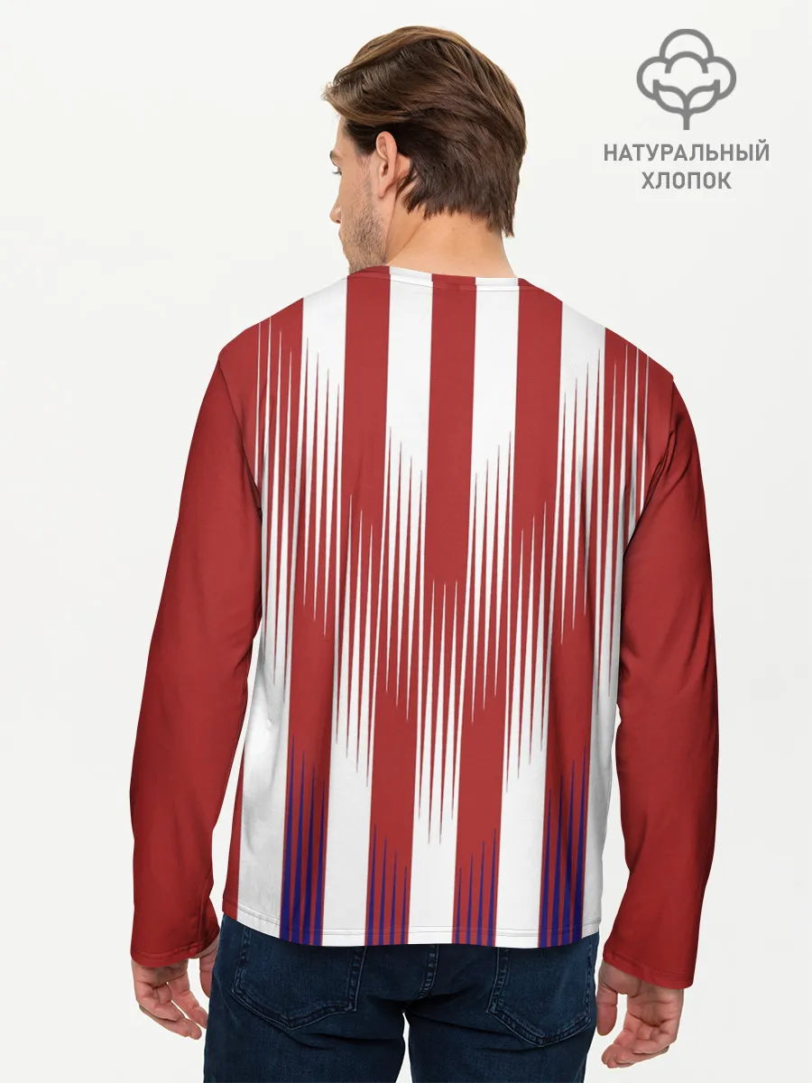 Мужской лонгслив базовый / Форма Атлетико Мадрид