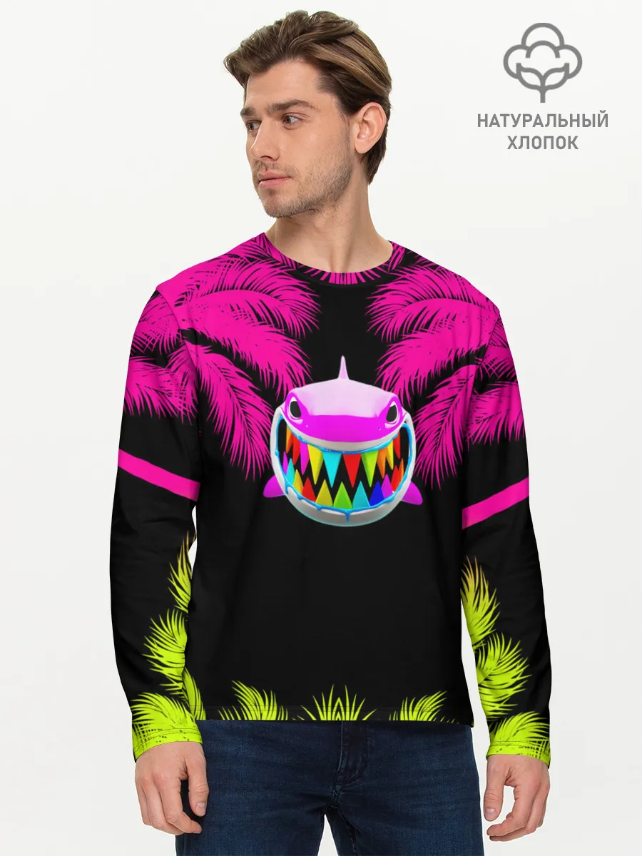 Мужской лонгслив базовый / 6ix9ine