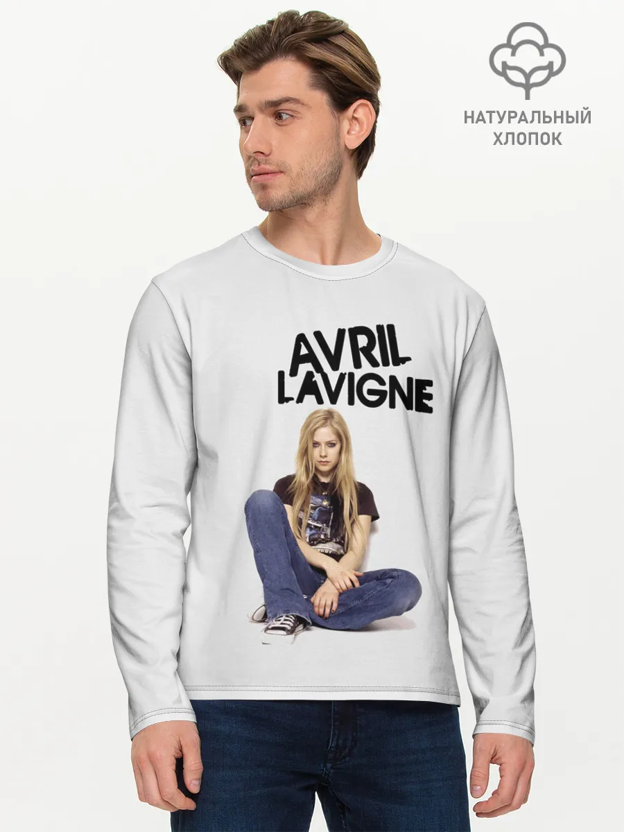 Мужской лонгслив базовый / Аврил Лавин