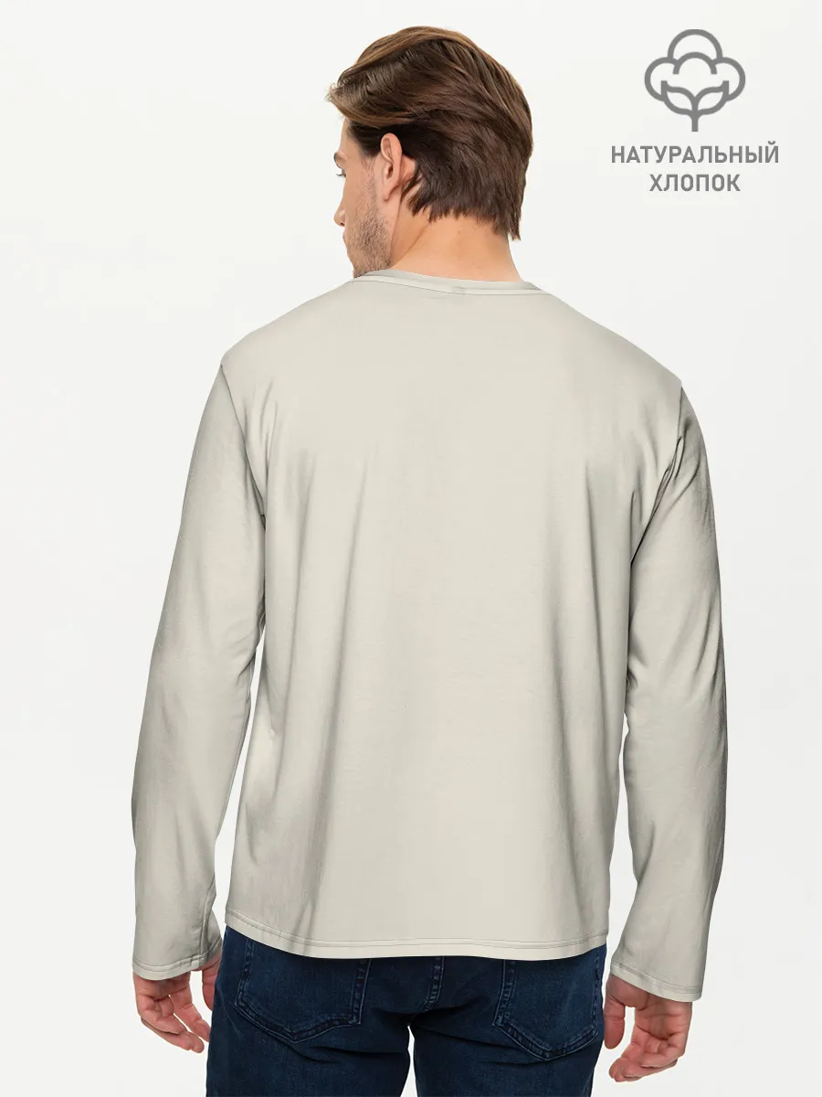 Мужской лонгслив базовый / Скейтер