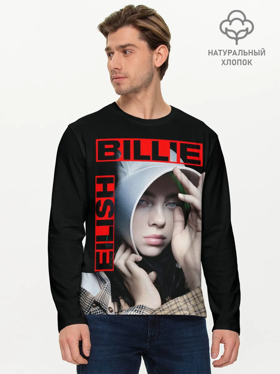 Мужской лонгслив базовый / BILLIE EILISH
