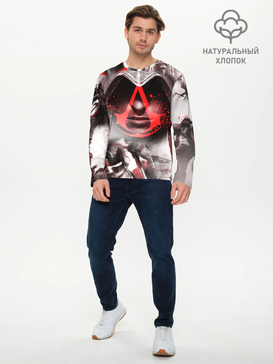 Мужской лонгслив базовый / ASSASSINS CREED