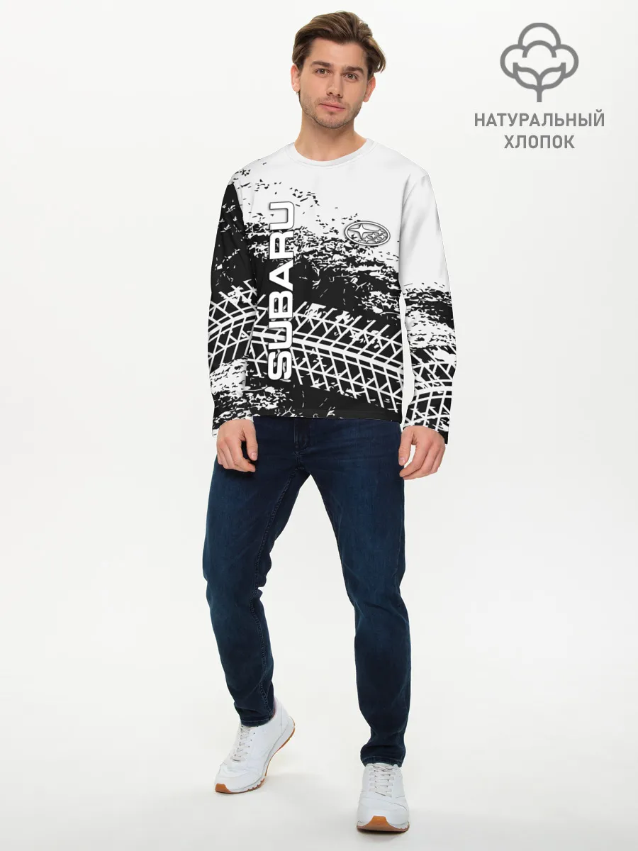 Мужской лонгслив базовый / SUBARU