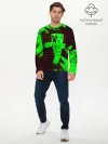 Мужской лонгслив базовый / MINECRAFT CREEPER