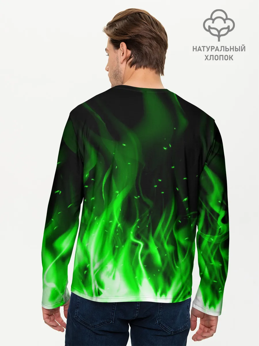 Мужской лонгслив базовый / MINECRAFT