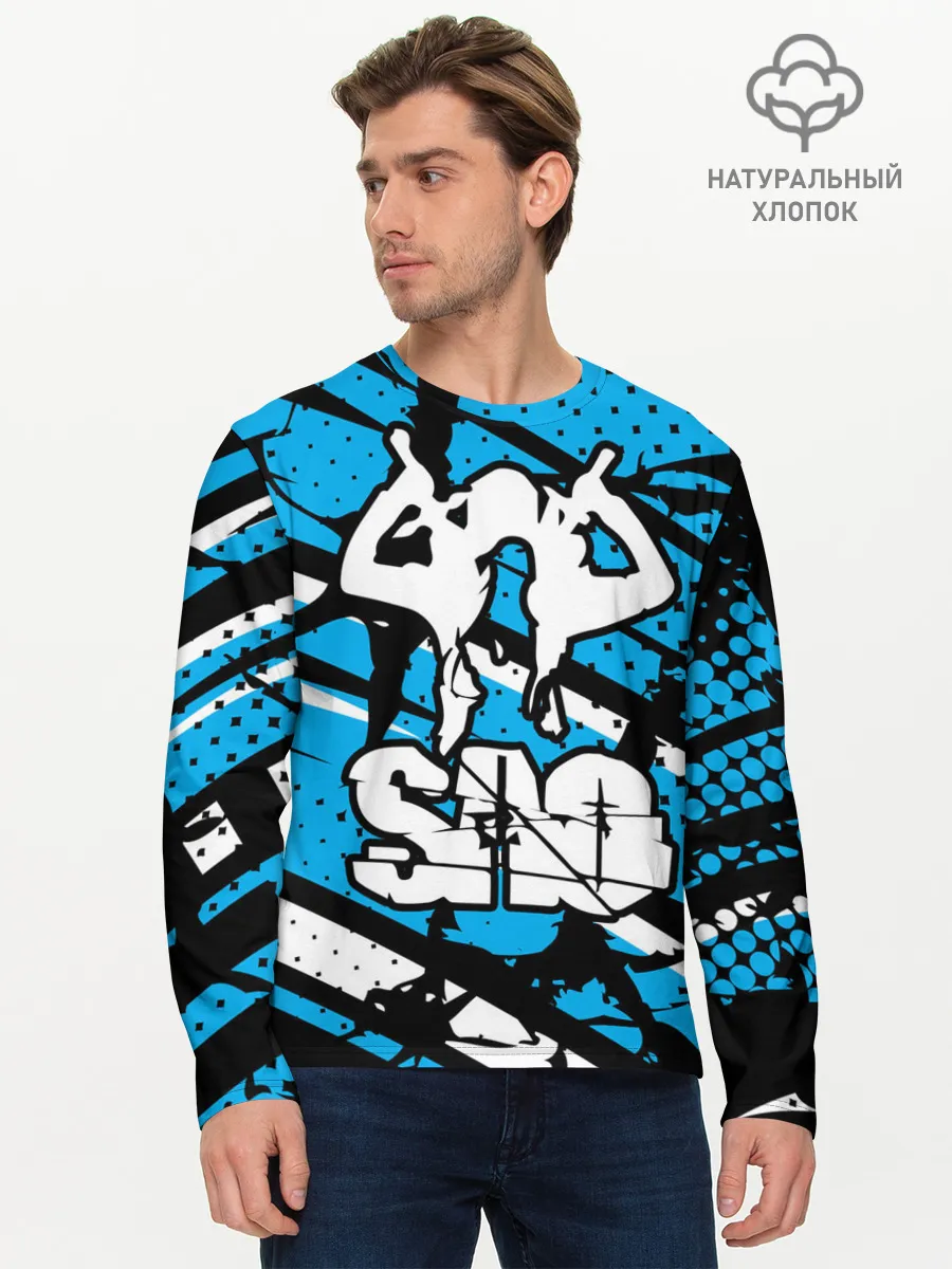 Мужской лонгслив базовый / Sword Art Online