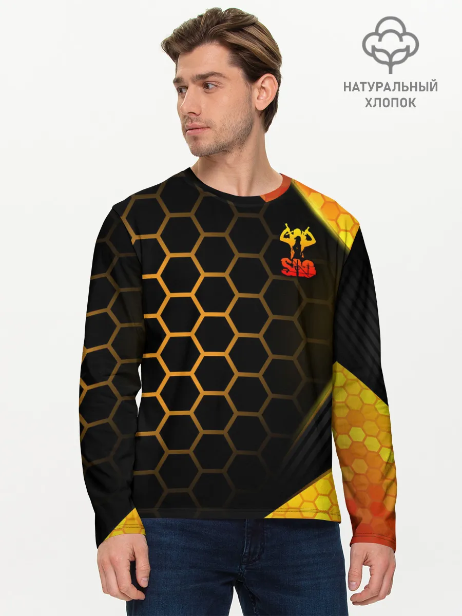 Мужской лонгслив базовый / Sword Art Online