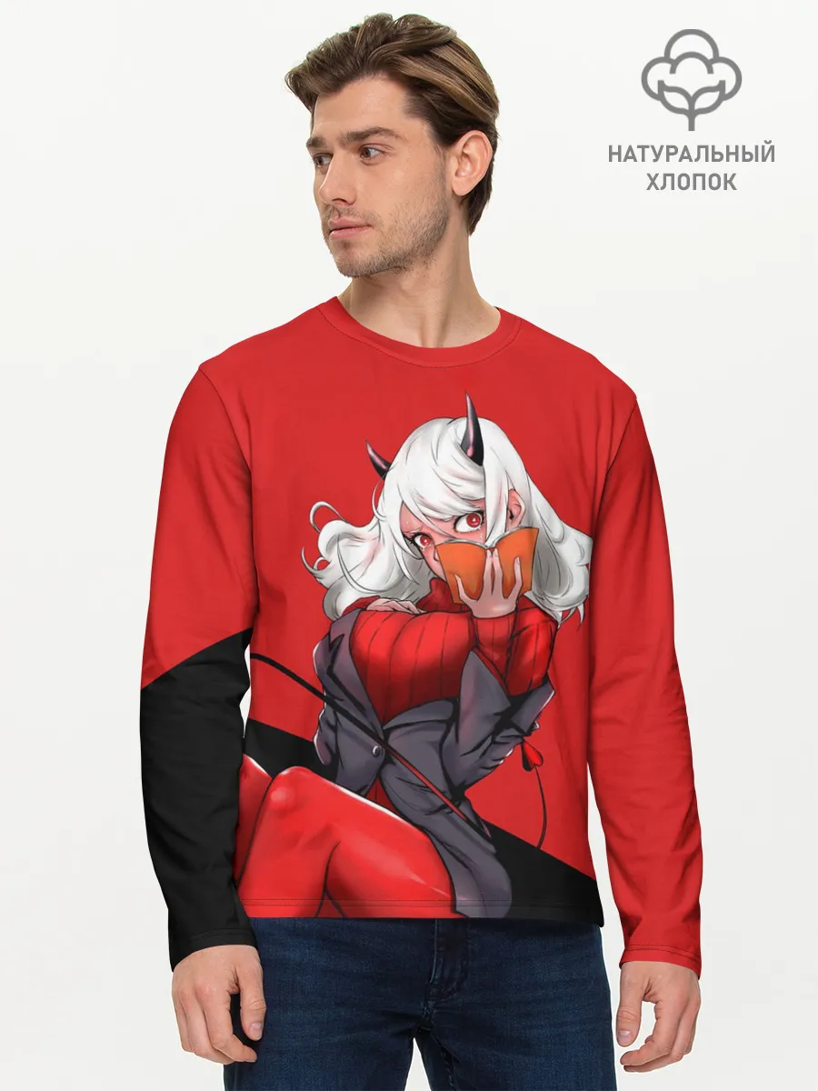 Мужской лонгслив базовый / ВАЙФУ Amadeus | Модеус