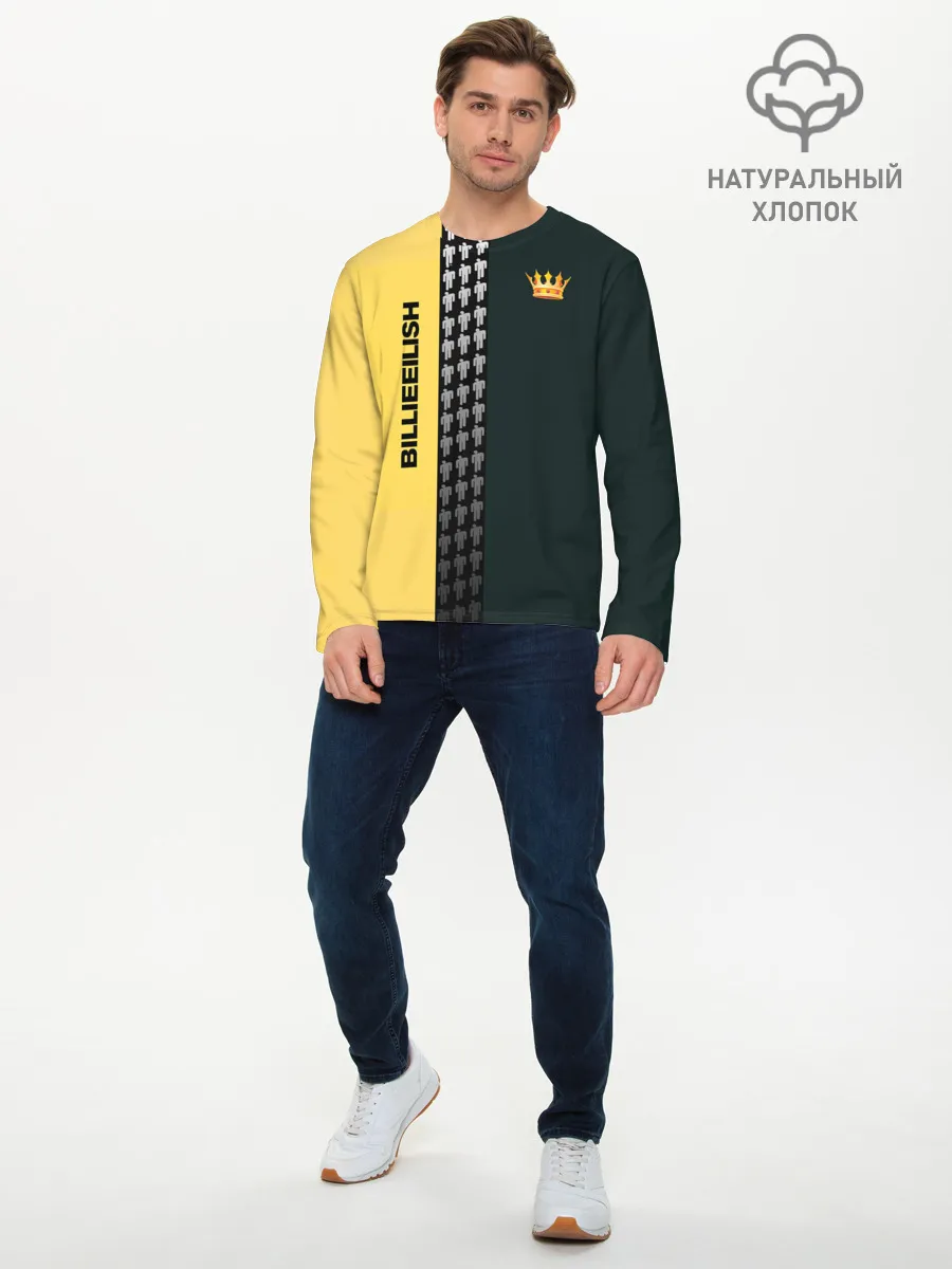 Мужской лонгслив базовый / билли айлиш