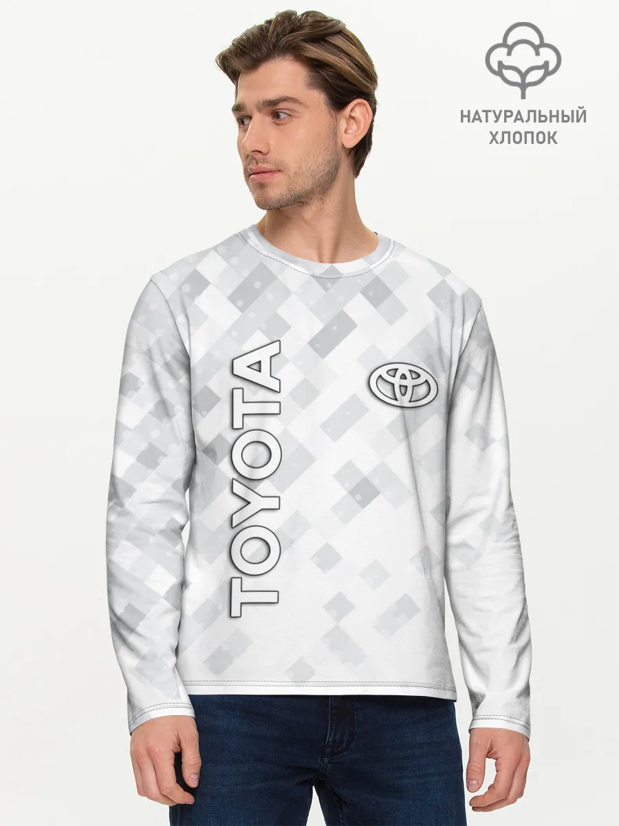 Мужской лонгслив базовый / TOYOTA