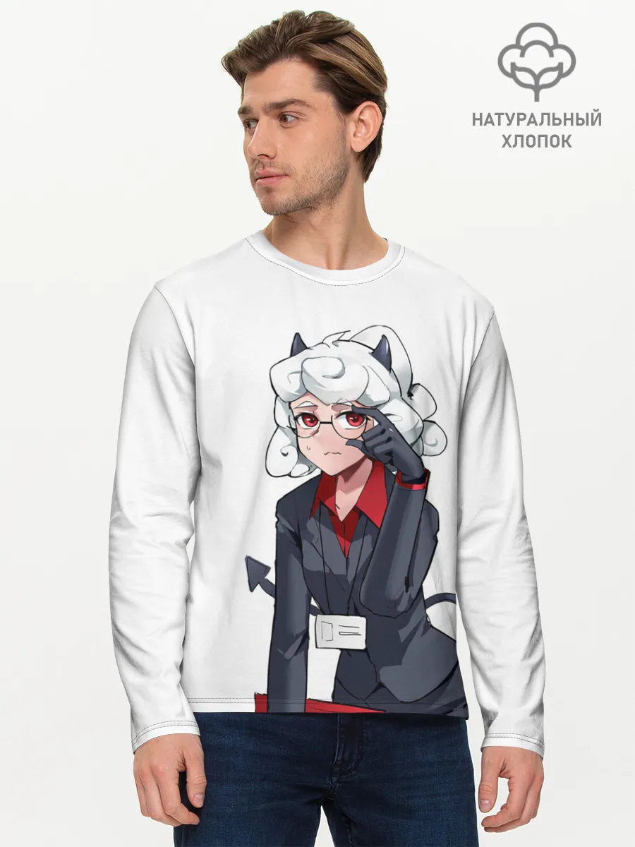 Мужской лонгслив базовый / ХЕЛЛТЕЙКЕР