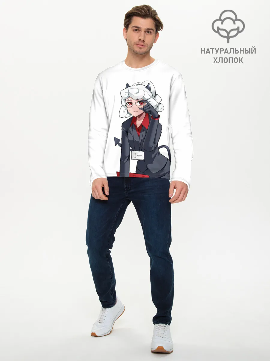 Мужской лонгслив базовый / ХЕЛЛТЕЙКЕР