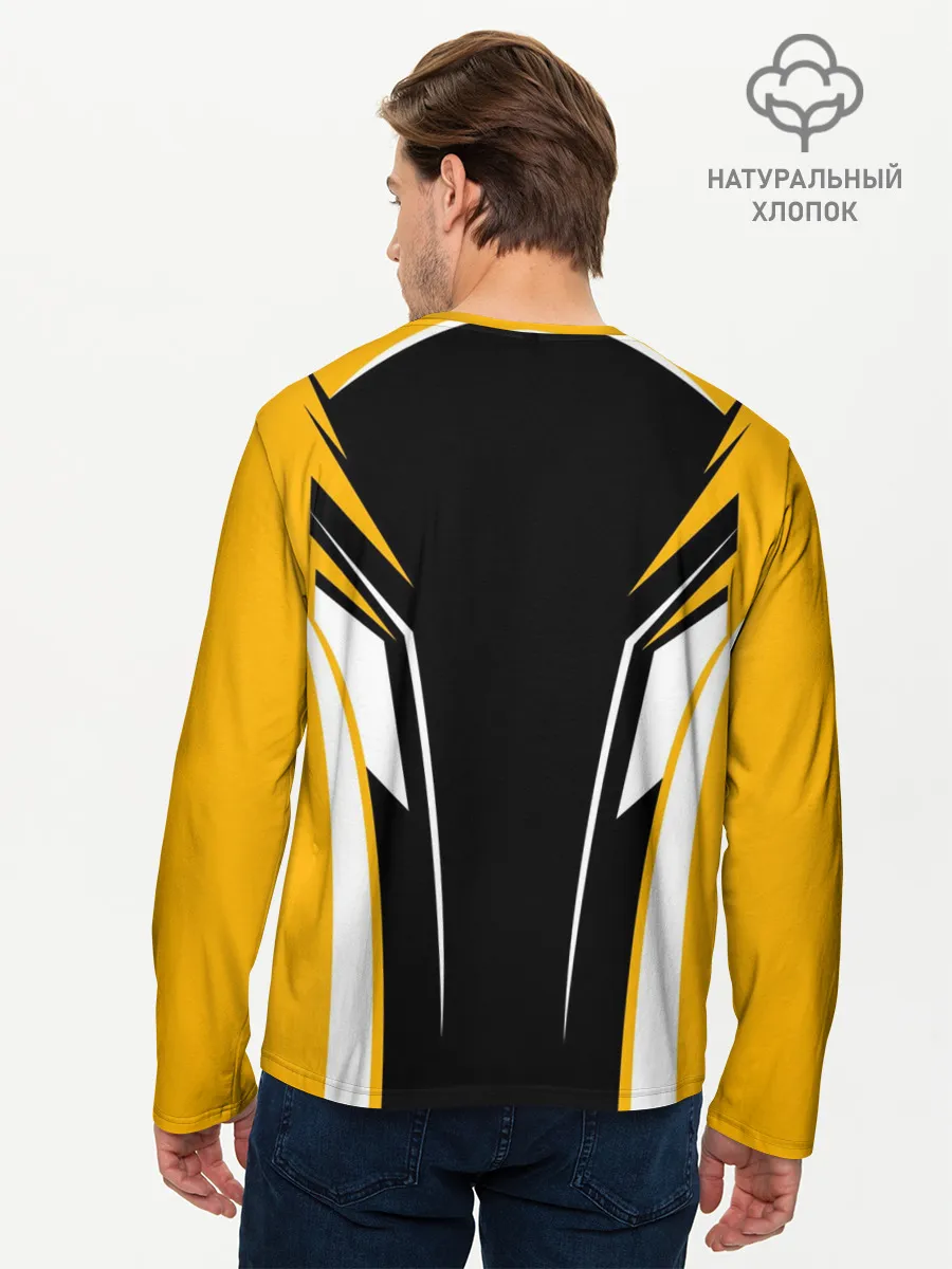 Мужской лонгслив базовый / Ламборгини Форма