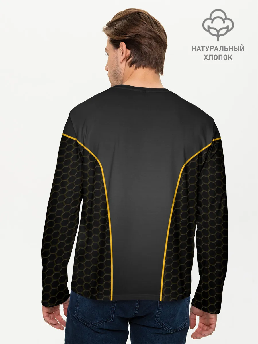 Мужской лонгслив базовый / Ламборгини