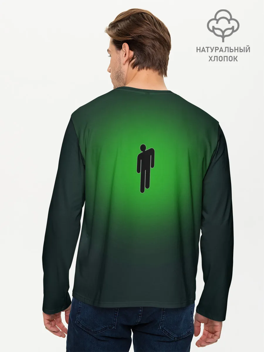 Мужской лонгслив базовый / билли айлиш