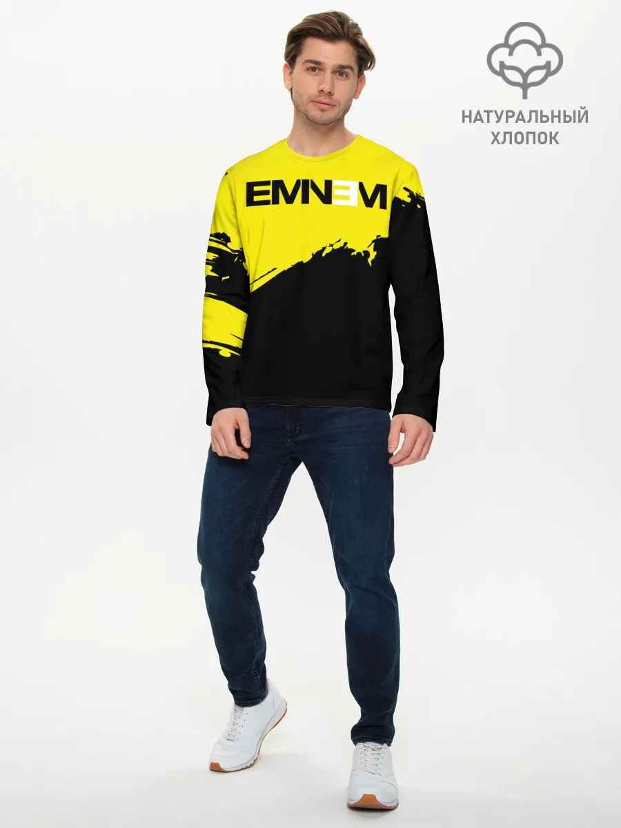 Мужской лонгслив базовый / Eminem