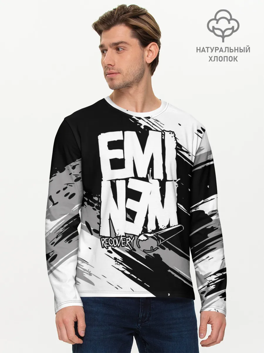 Мужской лонгслив базовый / Eminem