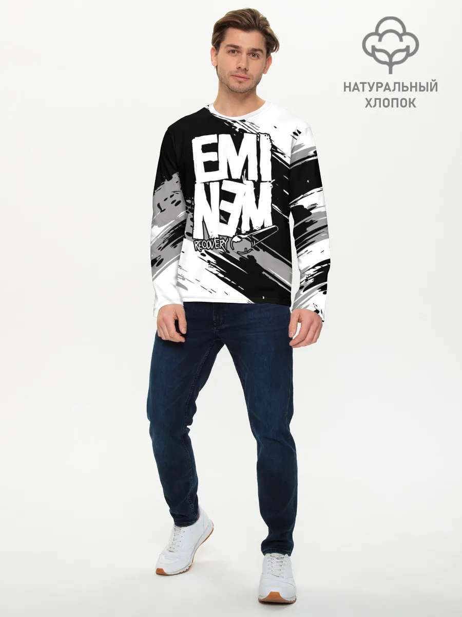 Мужской лонгслив базовый / Eminem
