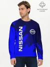 Мужской лонгслив базовый / NISSAN