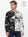 Мужской лонгслив базовый / FORTNITE | MARSHMELLO