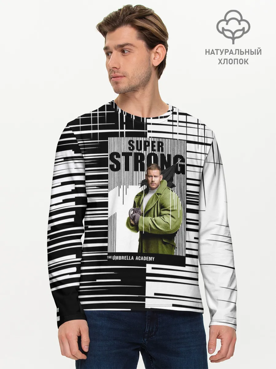 Мужской лонгслив базовый / The Umbrella Academy