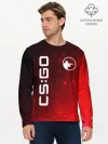 Мужской лонгслив базовый / CS GO | КС ГО