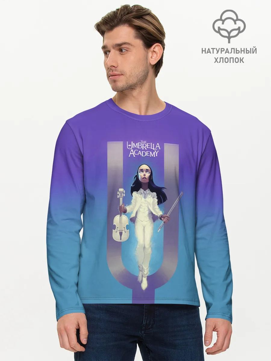 Мужской лонгслив базовый / The umbrella academy