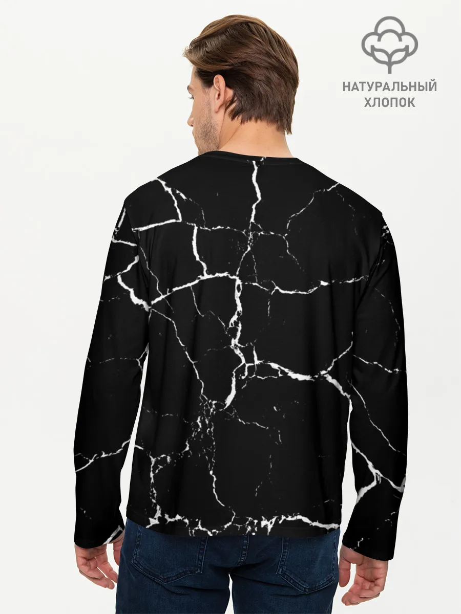 Мужской лонгслив базовый / The Witcher | Wild Hunt