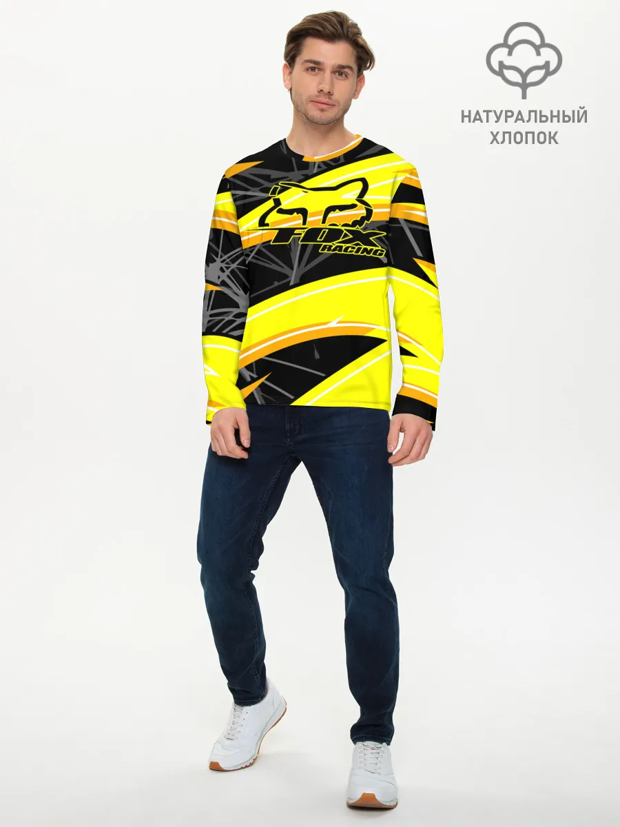 Мужской лонгслив базовый / Форма для мотокросса FOX