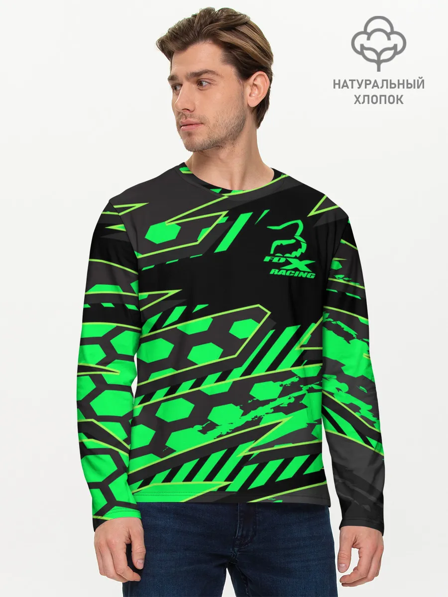 Мужской лонгслив базовый / Форма для мотокросса FOX