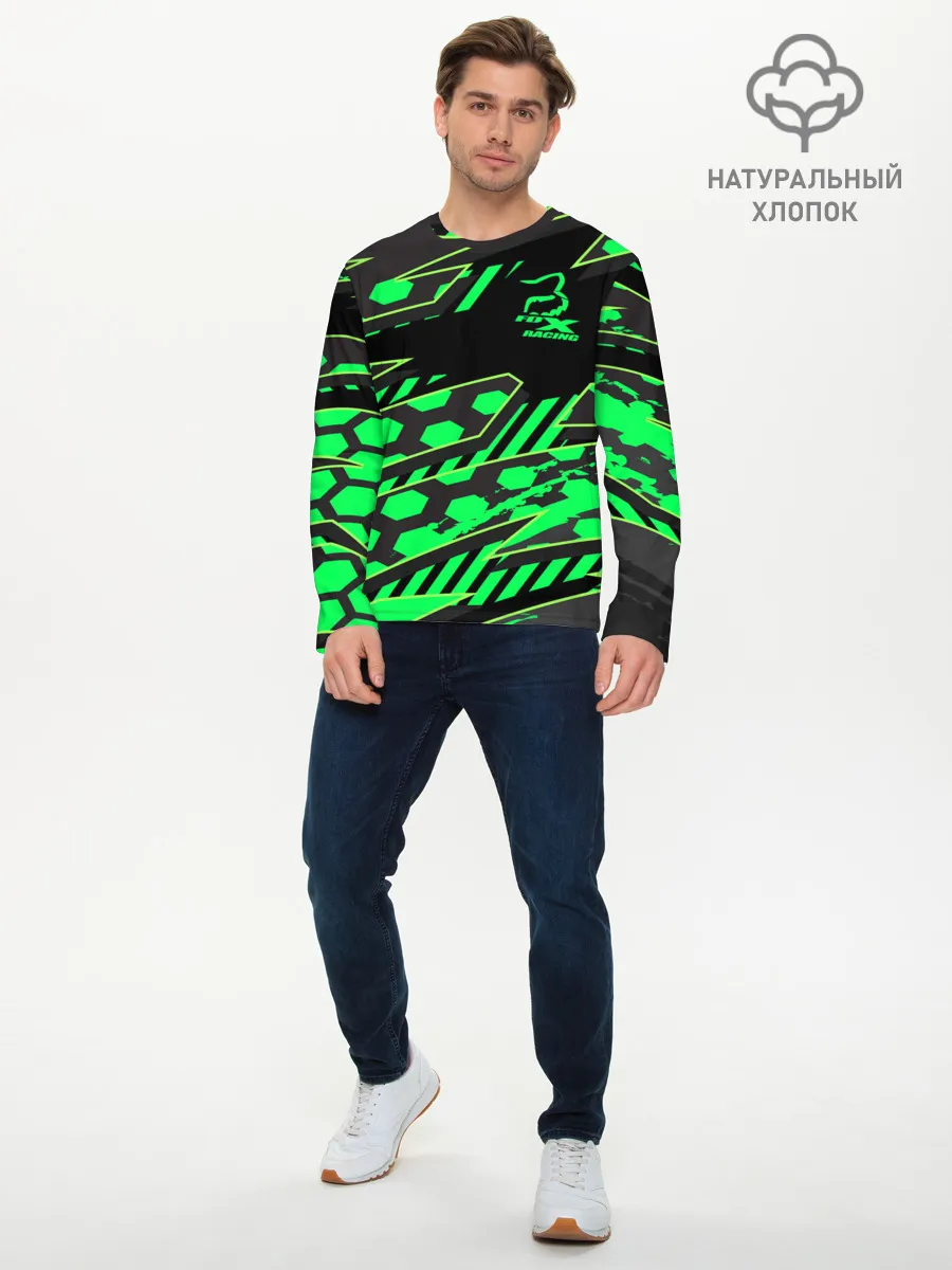 Мужской лонгслив базовый / Форма для мотокросса FOX