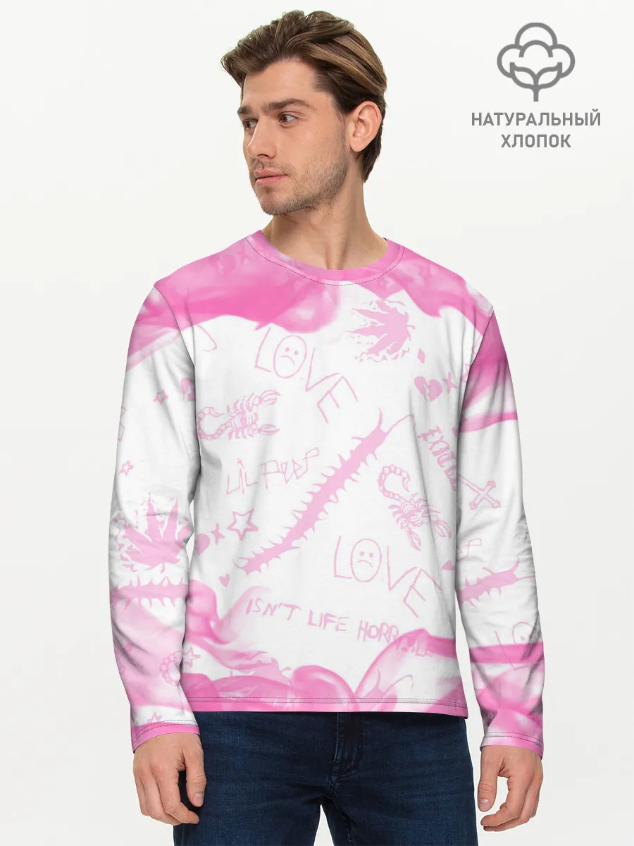 Мужской лонгслив базовый / LIL PEEP / ЛИЛ ПИП