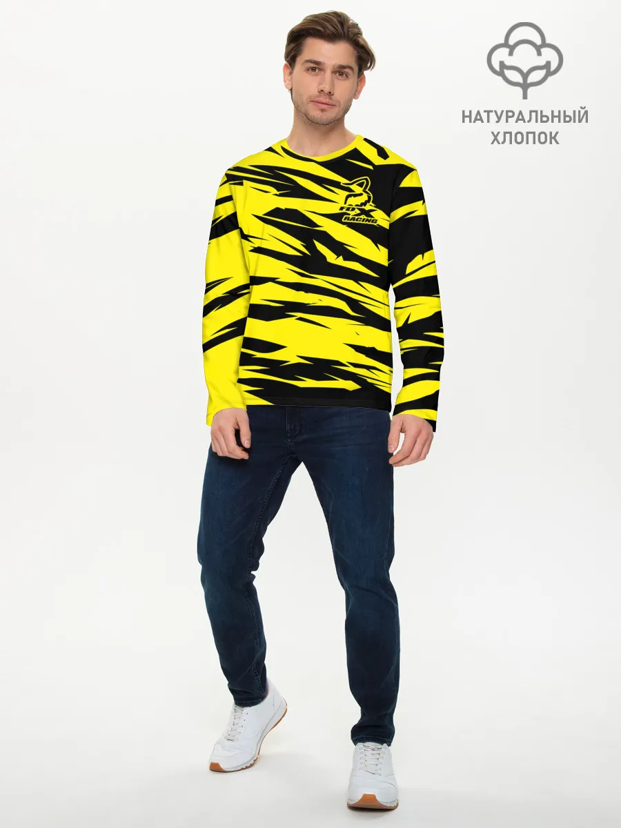 Мужской лонгслив базовый / Форма для мотокросса FOX