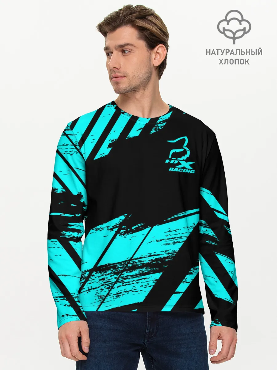 Мужской лонгслив базовый / Форма для мотокросса FOX