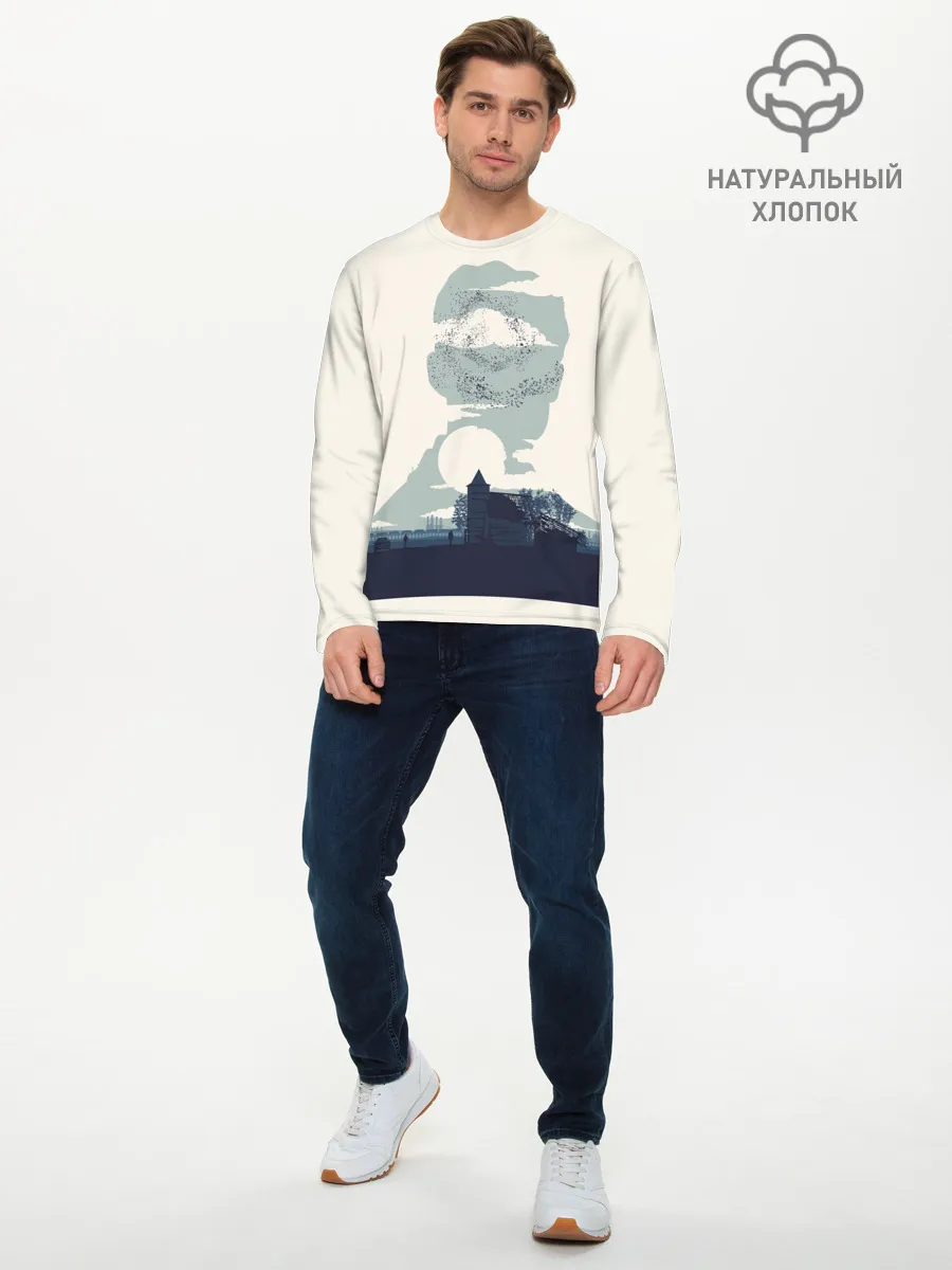 Мужской лонгслив базовый / Настоящий детектив