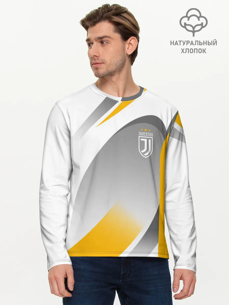 Мужской лонгслив базовый / Juventus Uniform