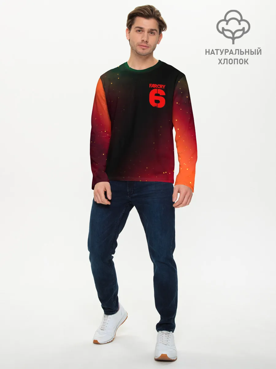 Мужской лонгслив базовый / FAR CRY 6 / ФАР КРАЙ 6
